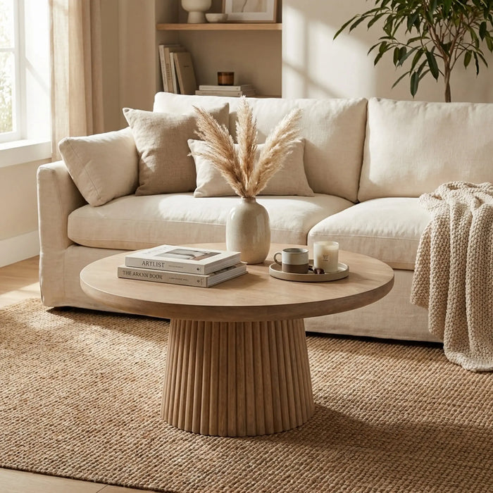 Agnus Coffee Table, Large - Natural