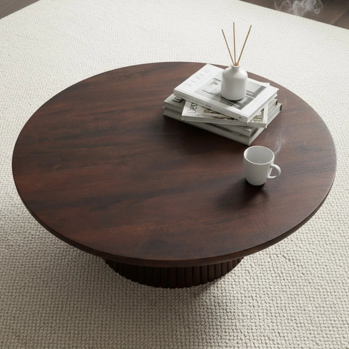 Agnus Coffee Table, Large - Walnut