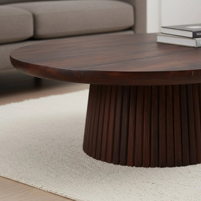 Agnus Coffee Table, Large - Walnut