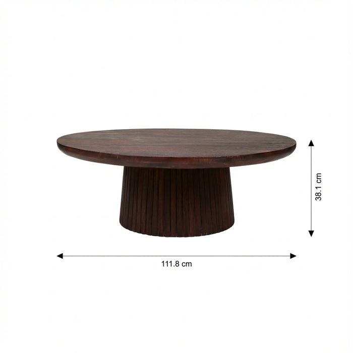 Agnus Coffee Table, Large - Walnut