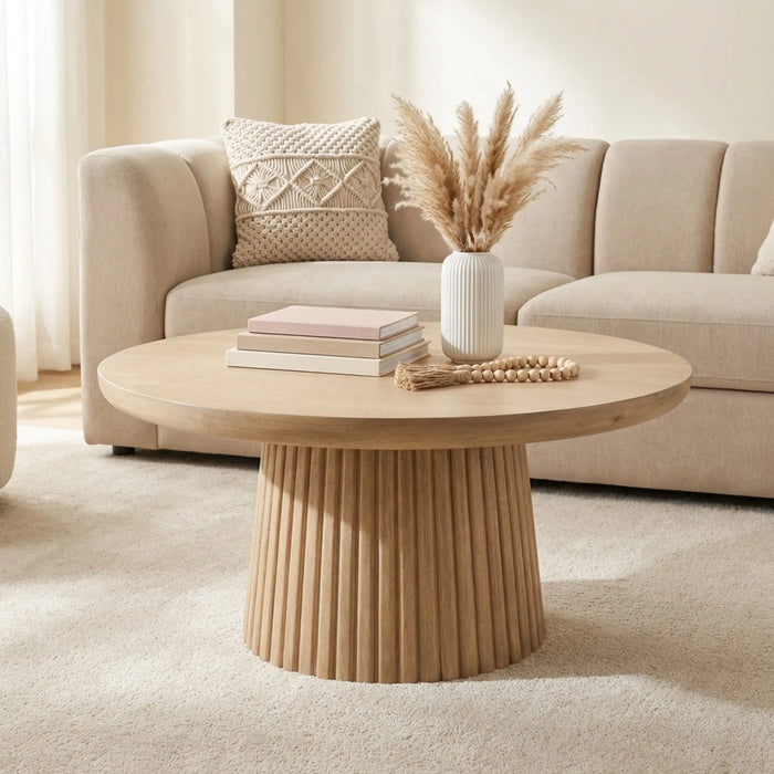 Agnus Coffee Table, Medium - Natural