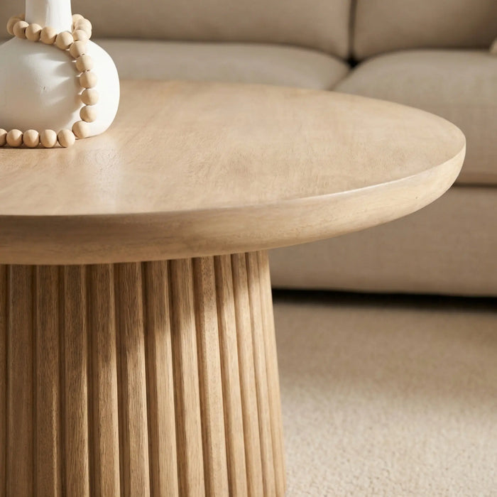 Agnus Coffee Table, Medium - Natural