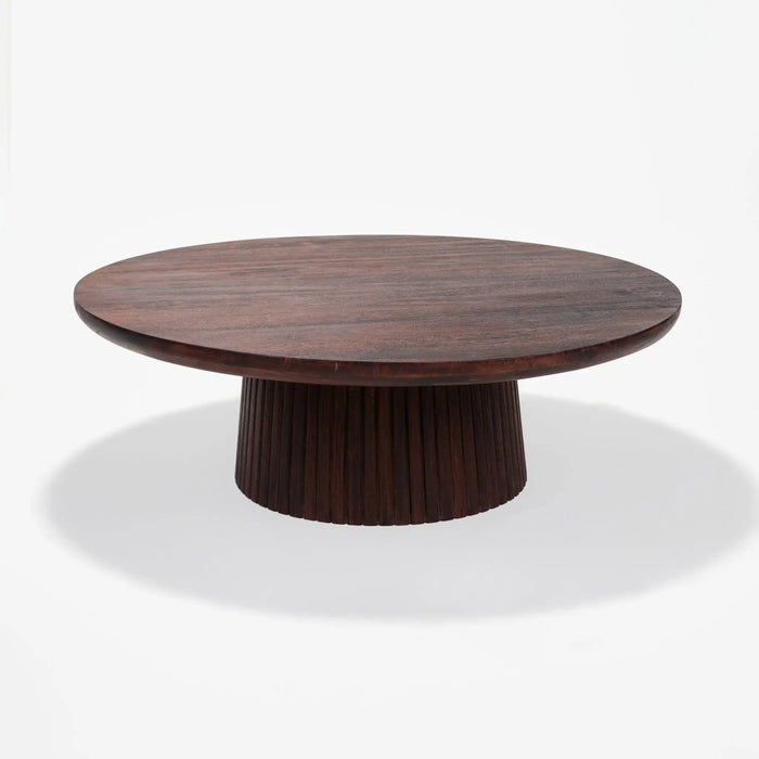 Agnus Table Set - Black & Walnut