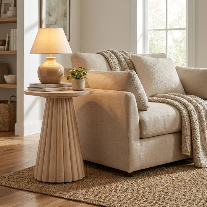 Agnus Side Table - Natural