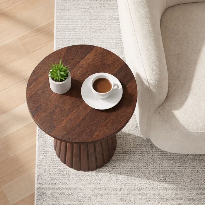 Agnus Side Table - Walnut