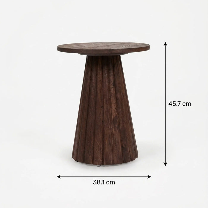 Agnus Side Table - Walnut