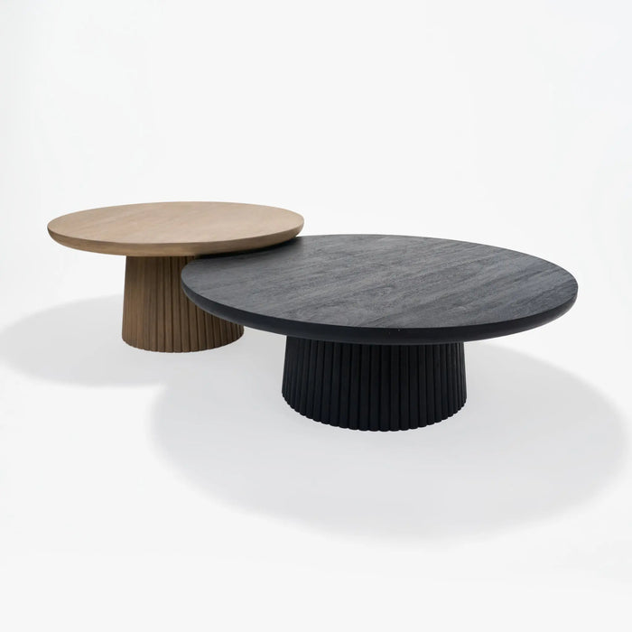 Agnus Table Set - Black & Natural