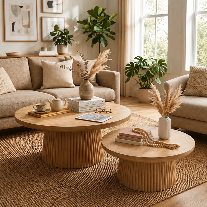 Agnus Table Set - Natural