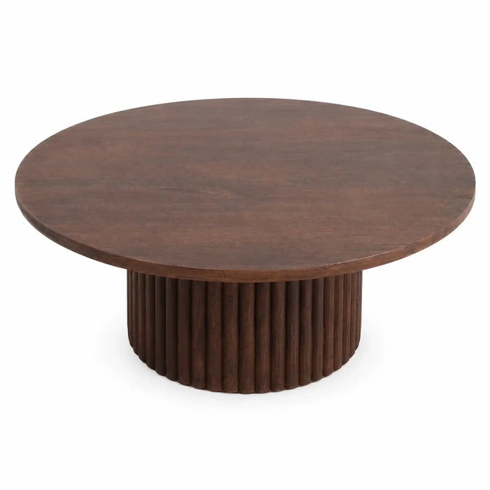 Agnus Table Set - Walnut Homelves