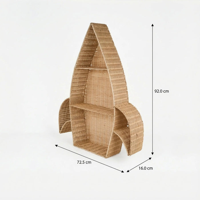 Apollo Rattan Storage Rack - Natural