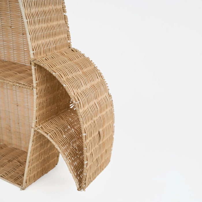 Apollo Rattan Storage Rack - Natural