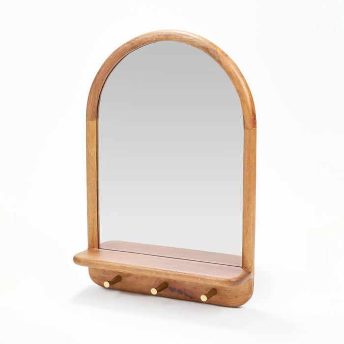 Arc Wall Mirror - Natural