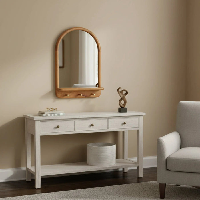 Arc Wall Mirror - Natural