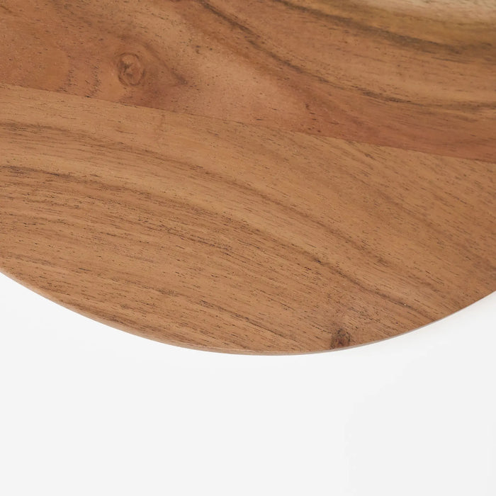 Ash Wooden Cake Stand, Medium - Natural