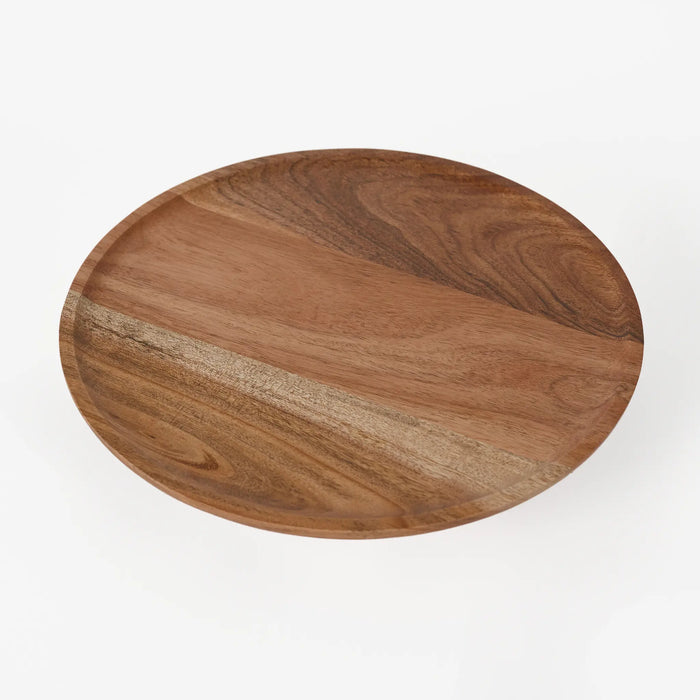 Ash Wooden Cake Stand, Small - Natural