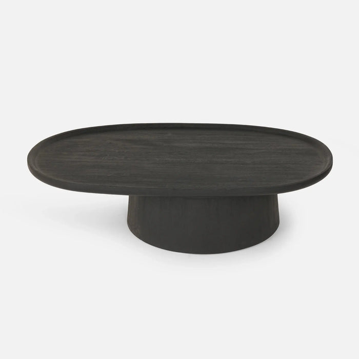 Ava Coffee & Eva Side Tables Set of 2 - Black