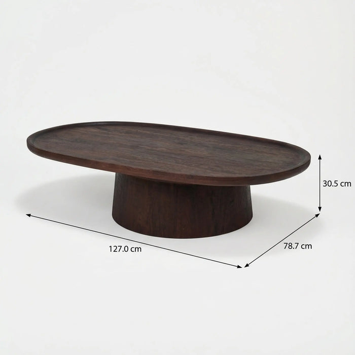 Ava & Eva Table Set - Walnut & Grey