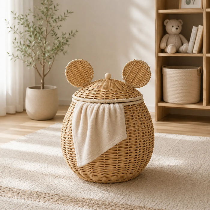 Barney Storage Basket, Large - Natural