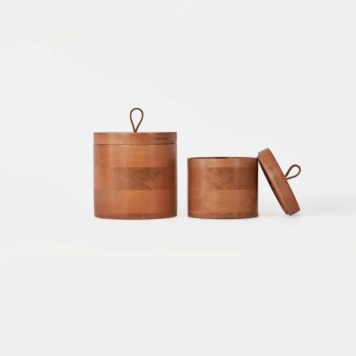 Bento Storage Jar, Set Of 2 - Natural