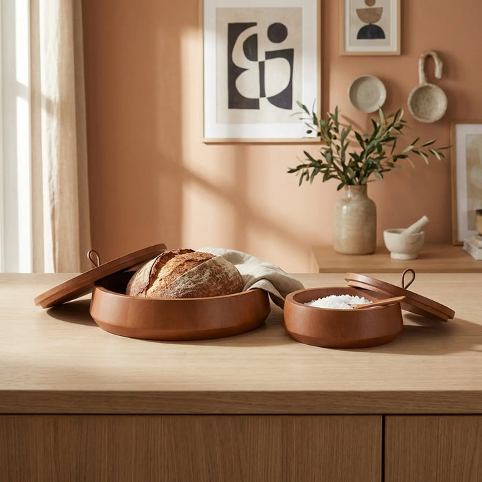 Bento Tapered Storage Box, Set Of 2 - Natural