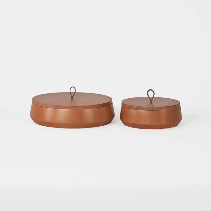 Bento Tapered Storage Box, Set Of 2 - Natural