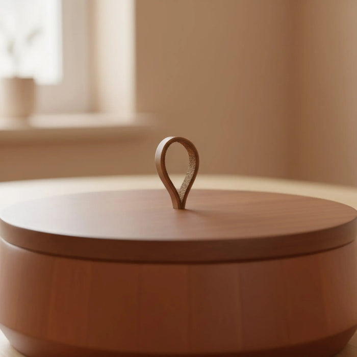 Bento Tapered Wooden Storage Box, Large - Natural