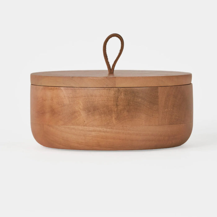 Bento Wooden Storage Box, Medium - Natural