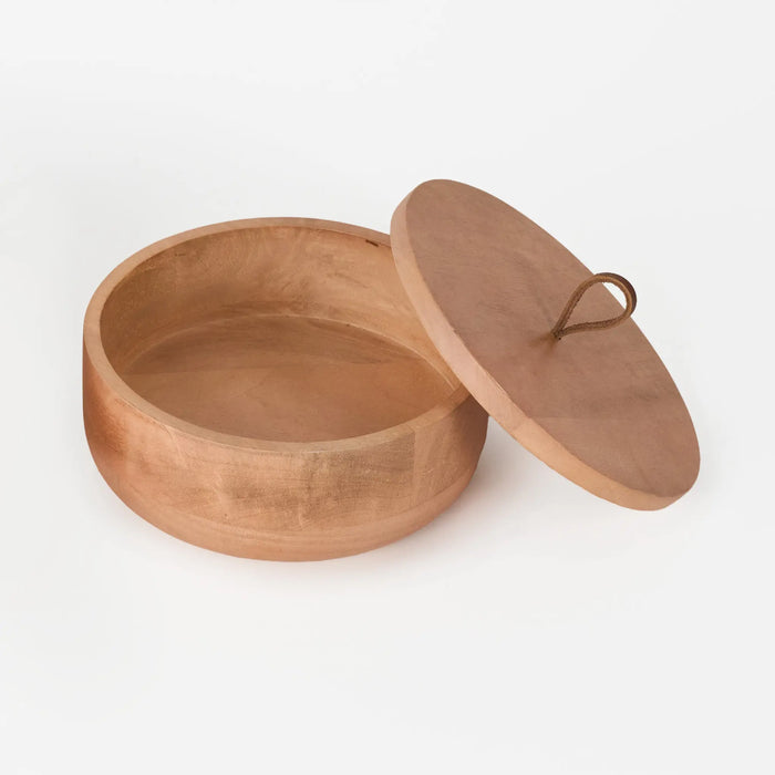 Bento Wooden Storage Box, Medium - Natural