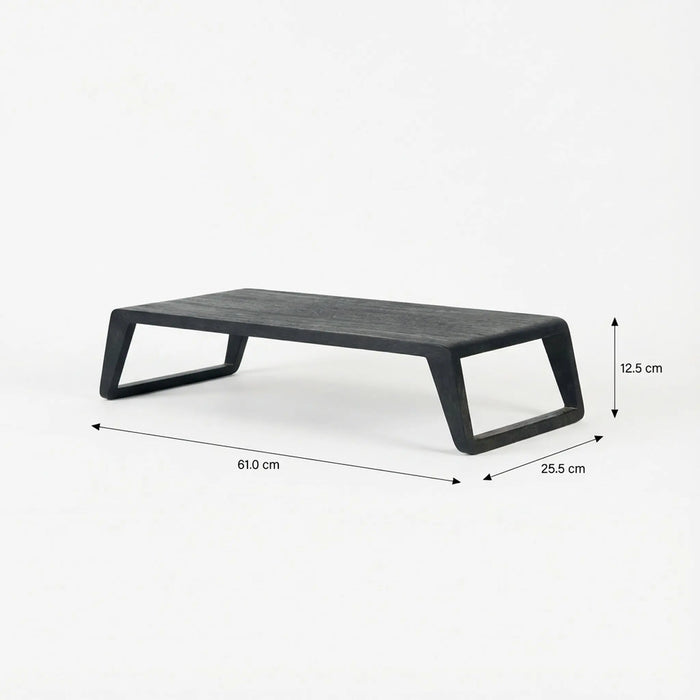 Blake Wooden Laptop Stand - Black