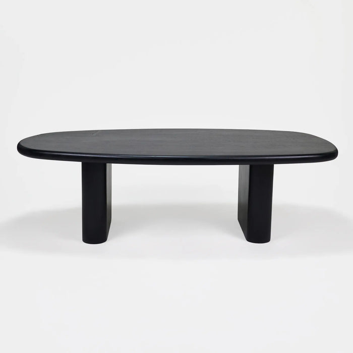 Calvin Rectangular Wooden Coffee Table - Black