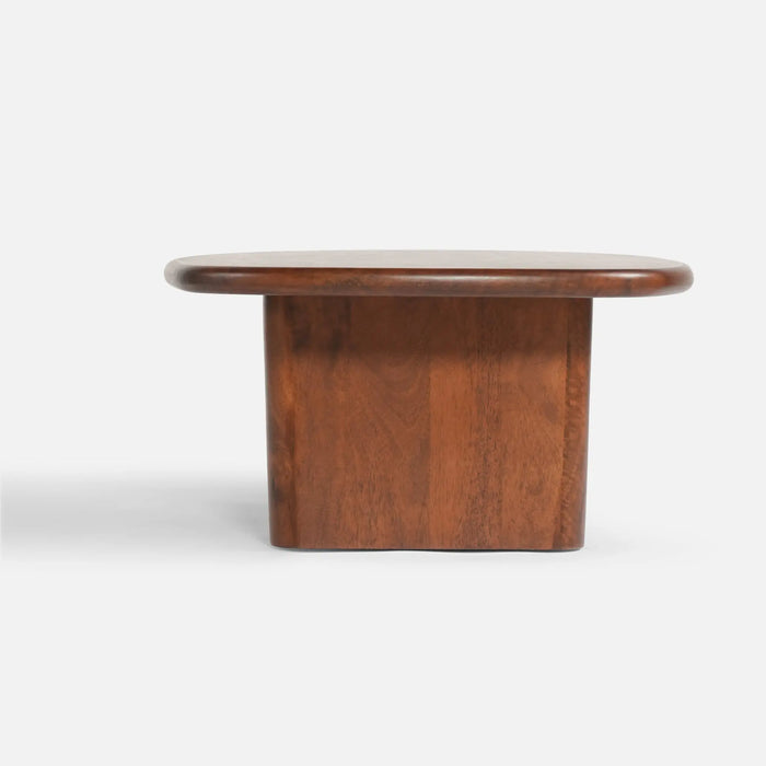 Calvin Rectangular Wooden Coffee Table - Walnut