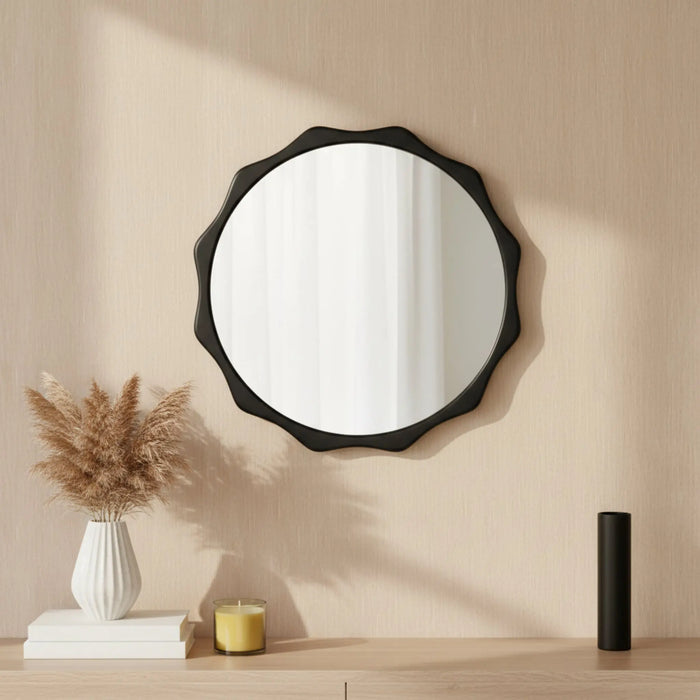 Celestia Wall Mirror - Black