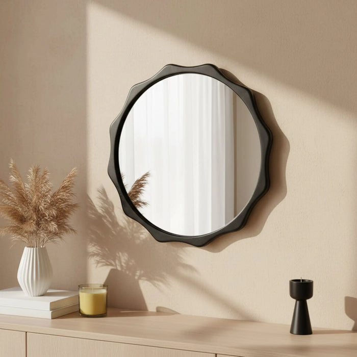 Celestia Wall Mirror - Black