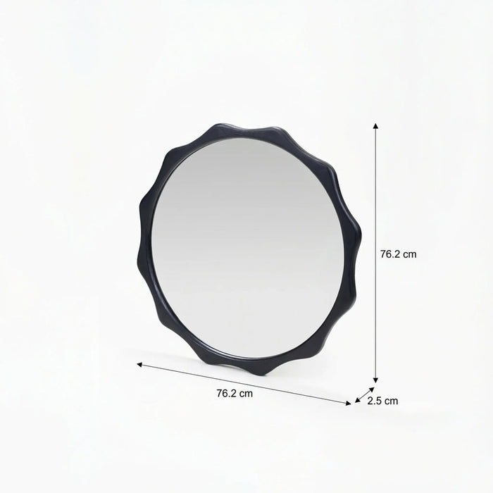Celestia Wall Mirror - Black