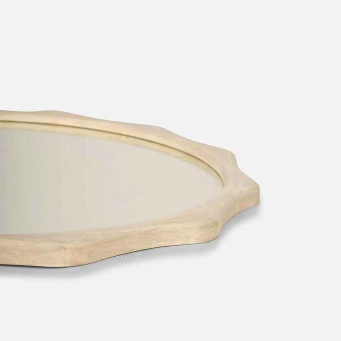 Celestia Wall Mirror - White Wash