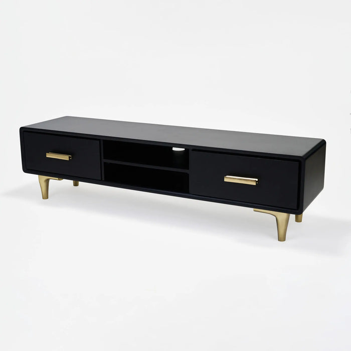 Clover Media Unit - Black & Gold