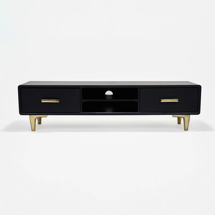 Clover Media Unit - Black & Gold