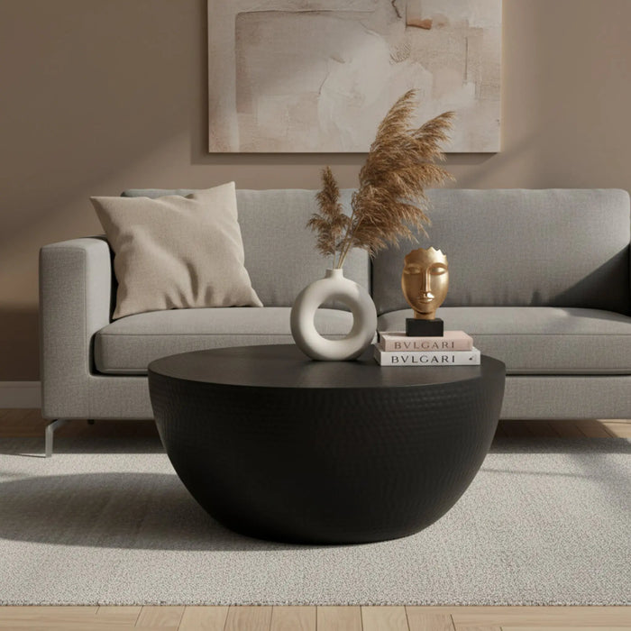 Cove Metal Coffee Table - Black