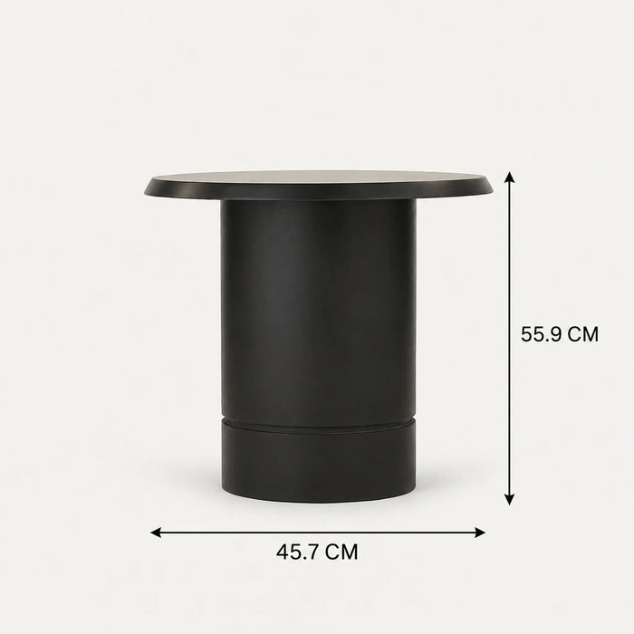 Eden Bedside Table, Set of 2 - Black