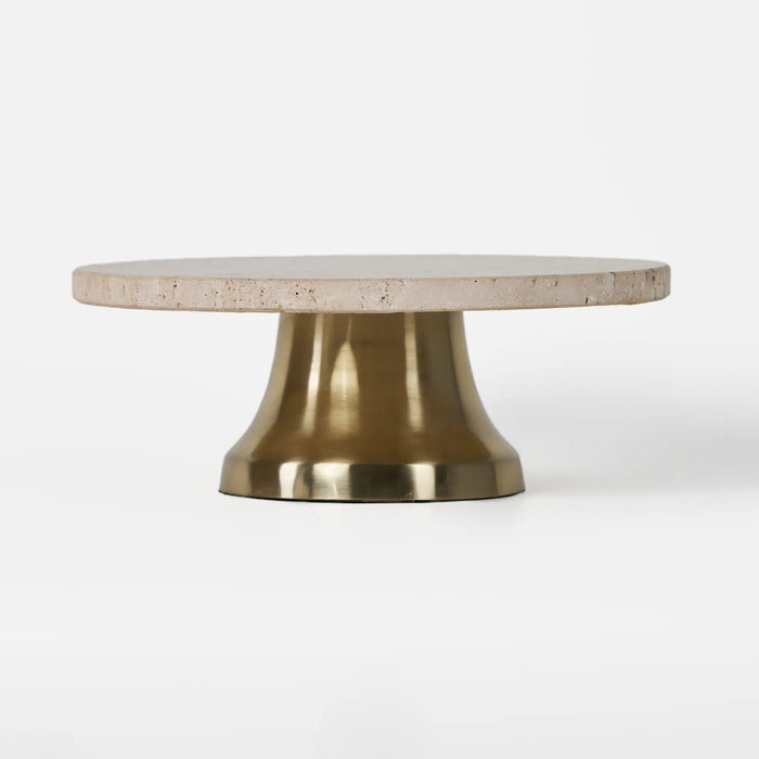 Eira Marble Cake Stand - Gold