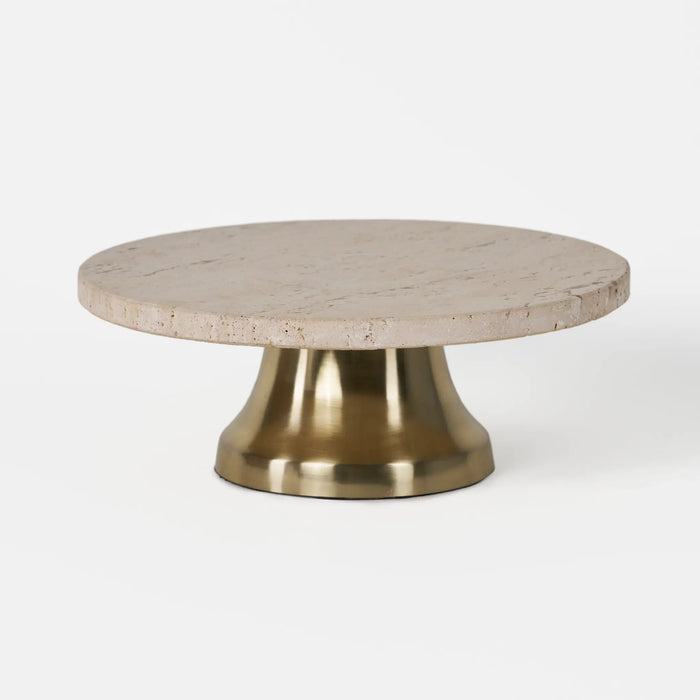 Eira Marble Cake Stand - Gold