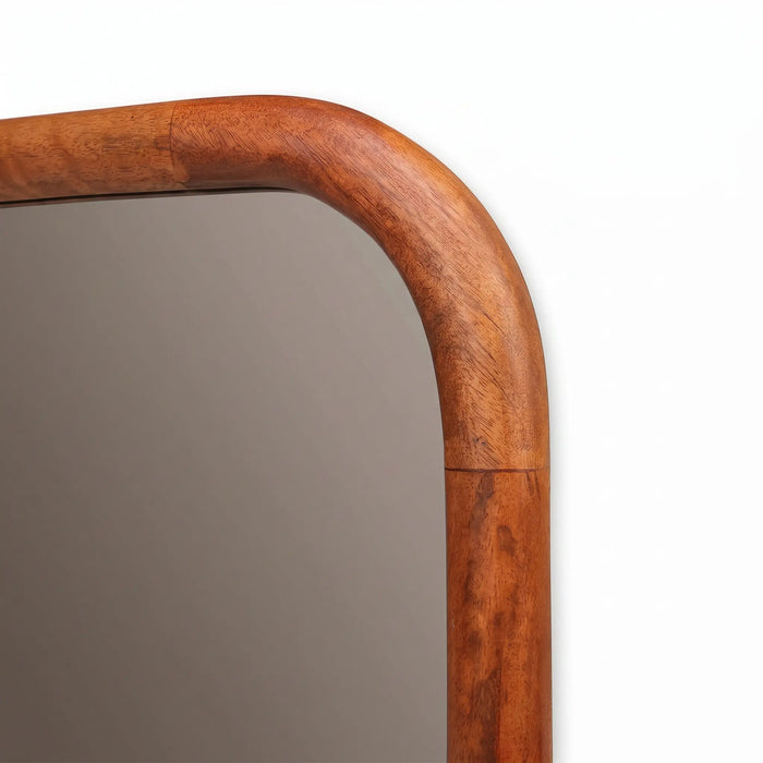 Erica Wall Mirror - Walnut