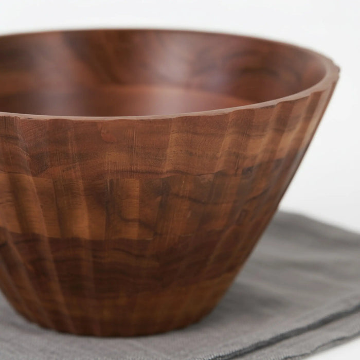 Floret Serving Bowl, Large - Natural