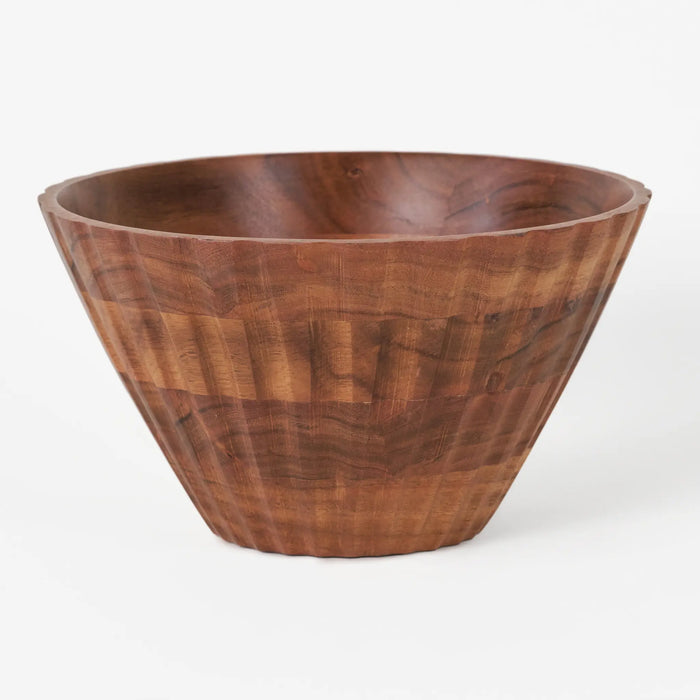 Floret Serving Bowl, Large - Natural