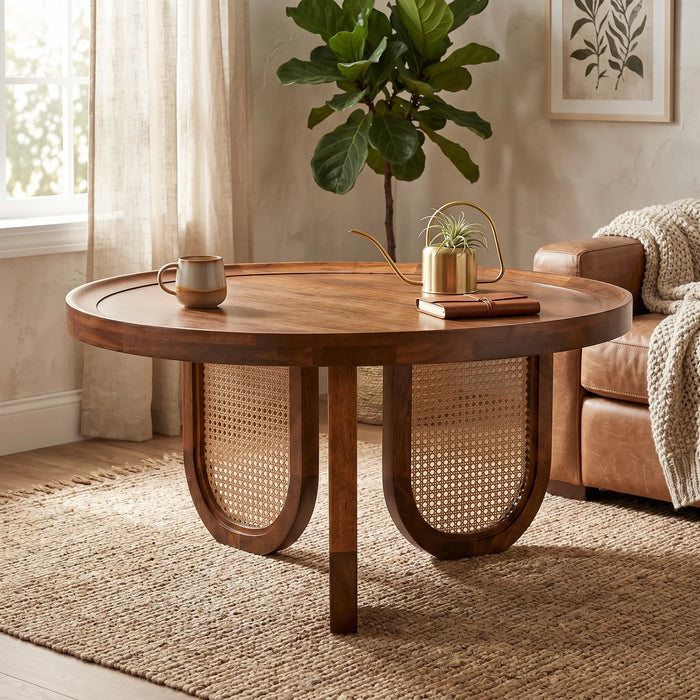 Gemma Coffee Table - Walnut