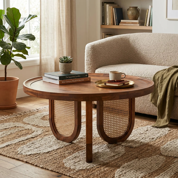 Gemma Coffee Table - Walnut
