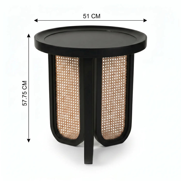 Gemma Side Table - Black
