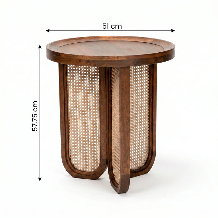 Gemma Side Table - Walnut