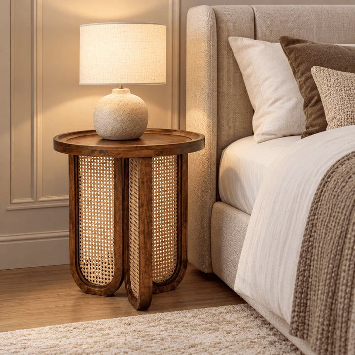 Gemma Bedside Table, Set of 2 - Walnut