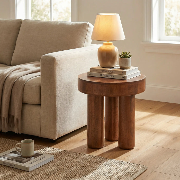 Hugo Coffee & Side Table Set - Walnut